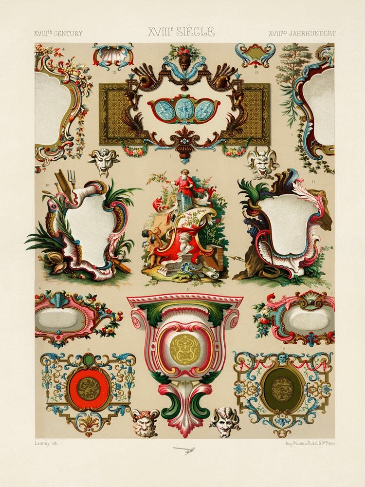18th Century Pattern, Albert Racine (2) 1