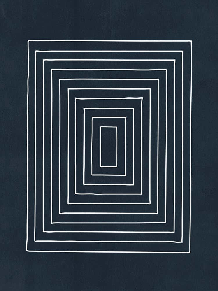 Mid Century Modern Blues B