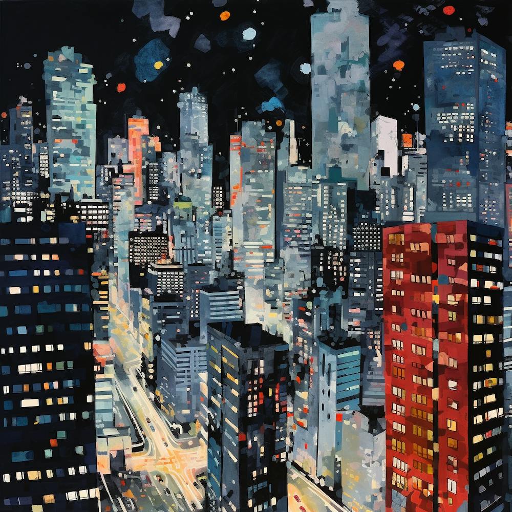 New York City At Night