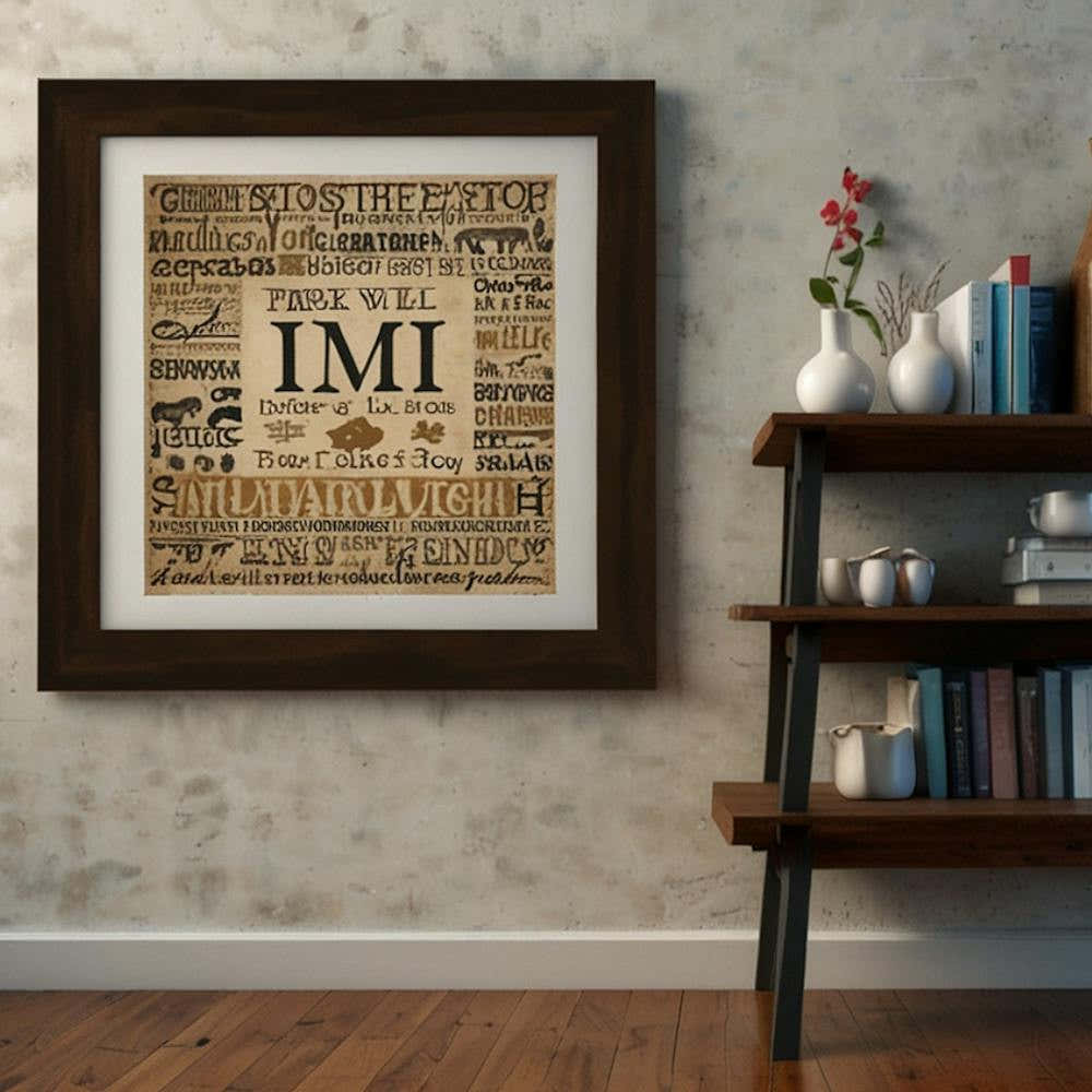 Immi Framed Print
