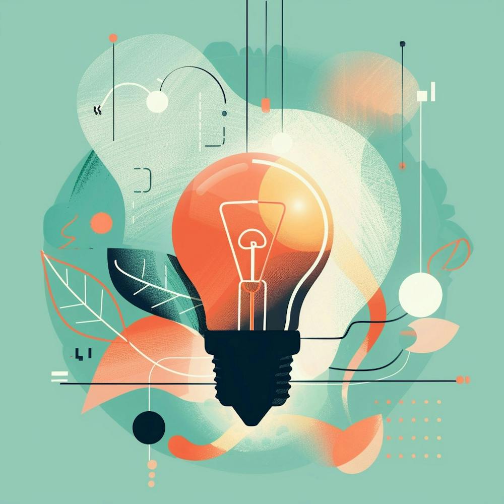 Illustration Of A Light Bulb