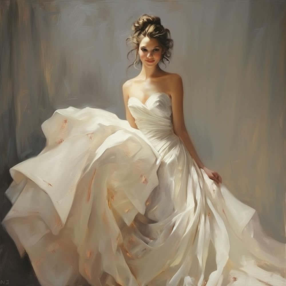 Bride In A White Dress 4