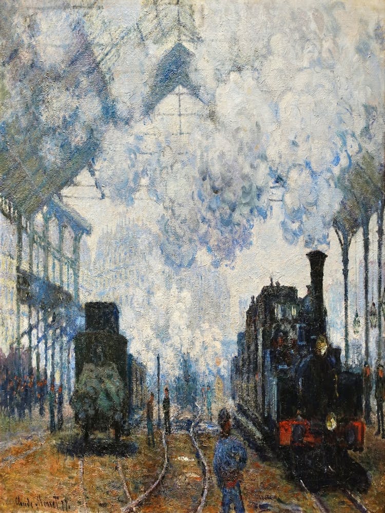 Claude Monet'S Station
