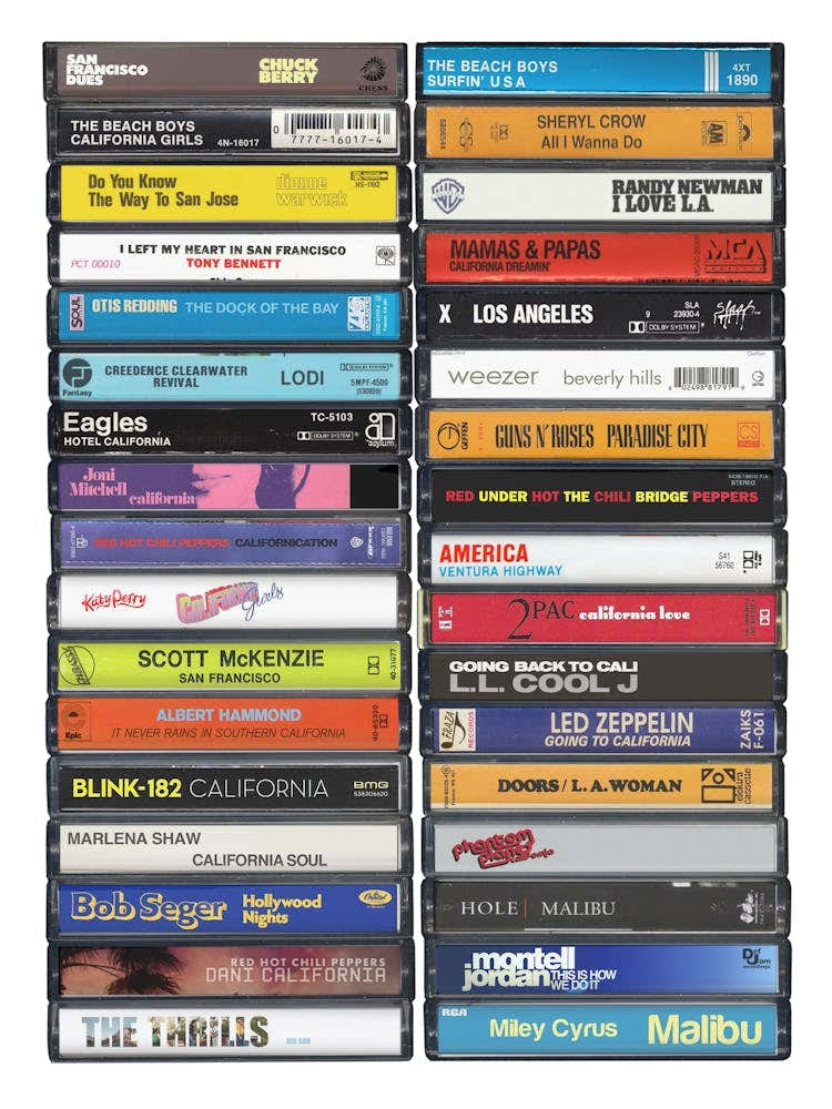 California Anthems - Cassette Print