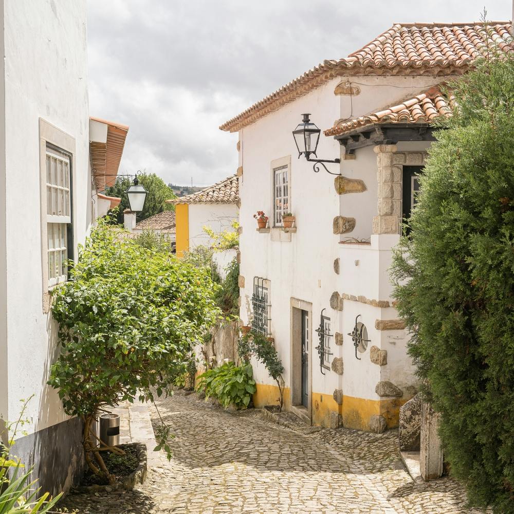 Obidos, Portugal Square