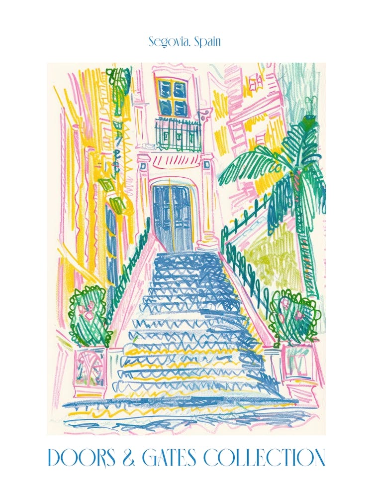 Doors And Gates Collection Segovia, Spain 3