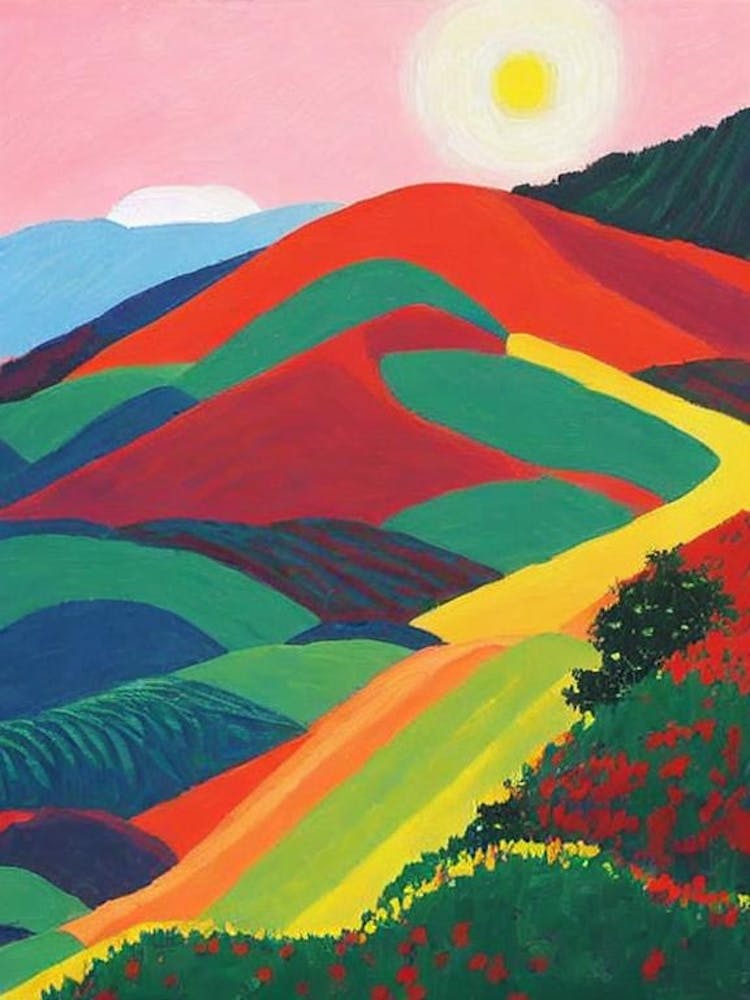 Tayrona National Park Colombia Abstract Colourful