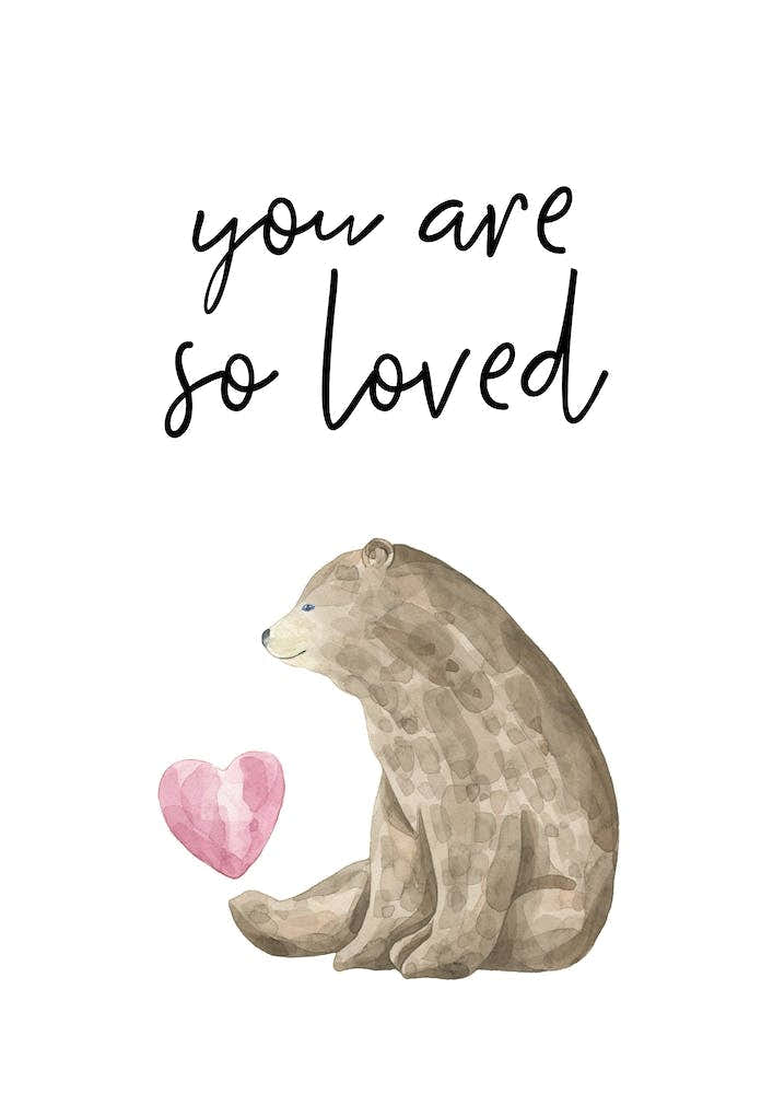 You Are So Loved Brown Bear