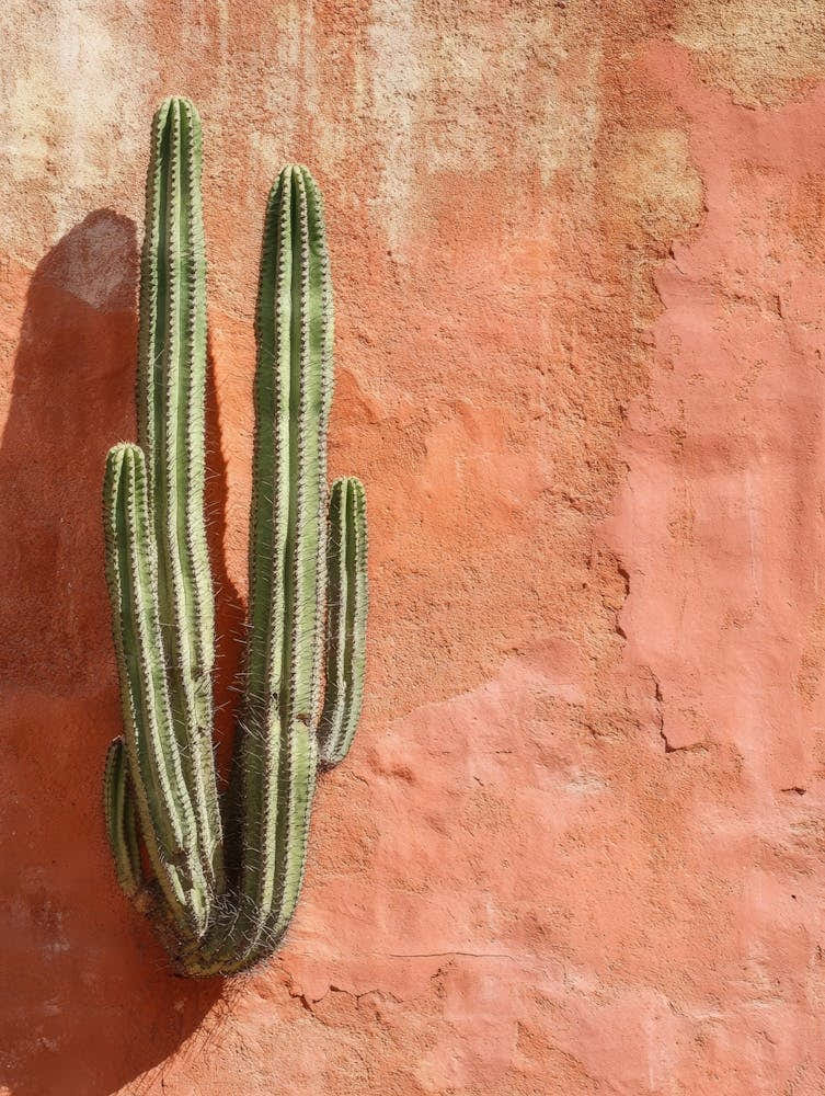 Cactus On A Wall