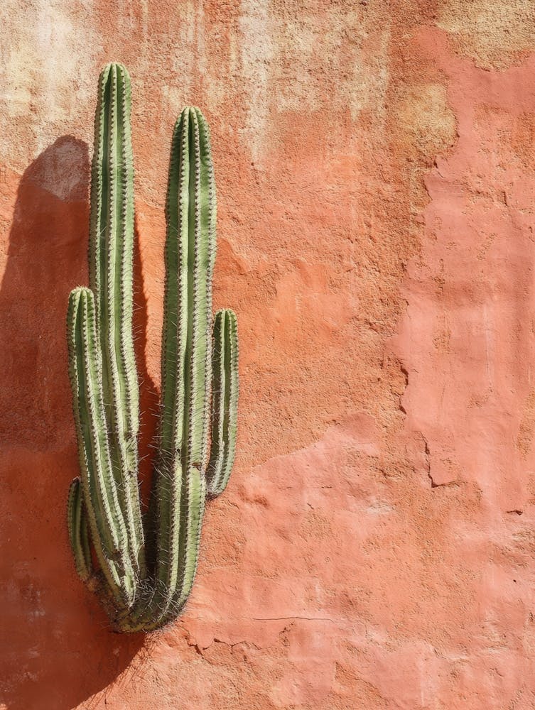 Cactus On A Wall