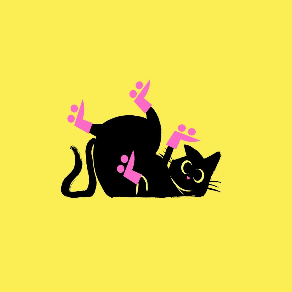 Cat On Roller Skates
