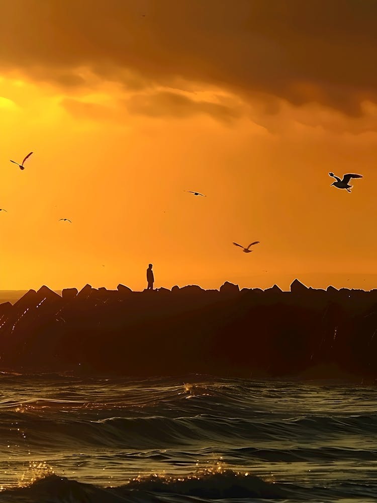 Sunset At The Beach 16