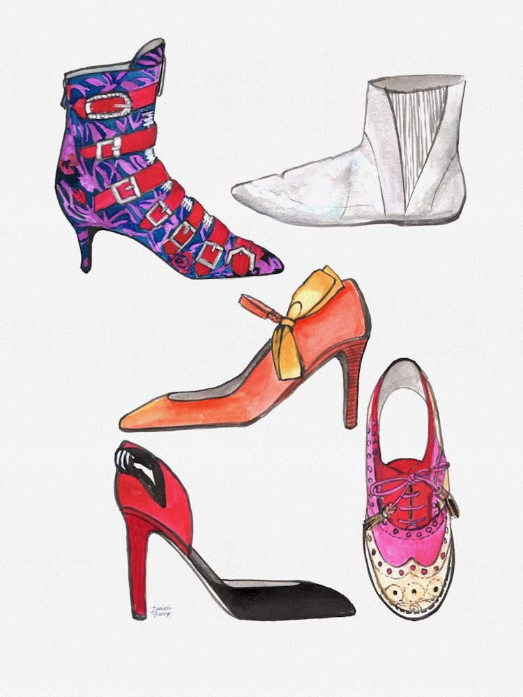 Shoes While Thinking Of Andy