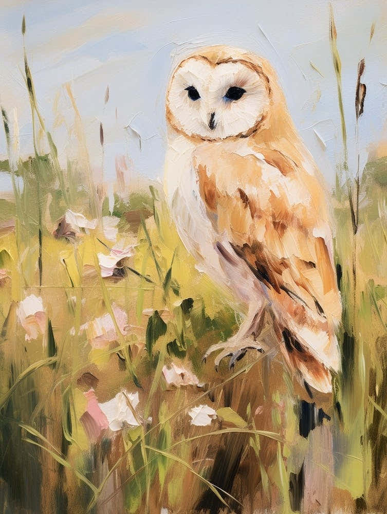 Bird Painting Owl 3
