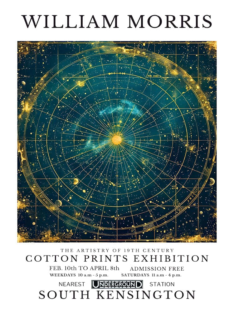 William Morris Cotton Prints Exhibition 111
