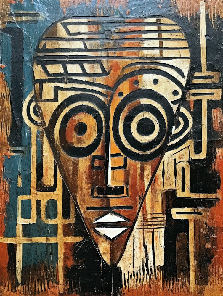 Ekoi Echoes - African Masks Series