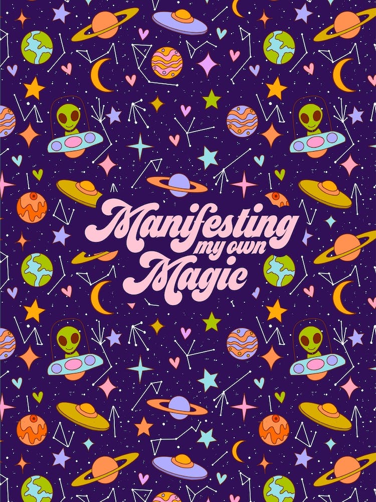 Manifesting My Own Magic Purple