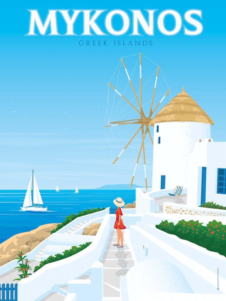 Mykonos Island Greece