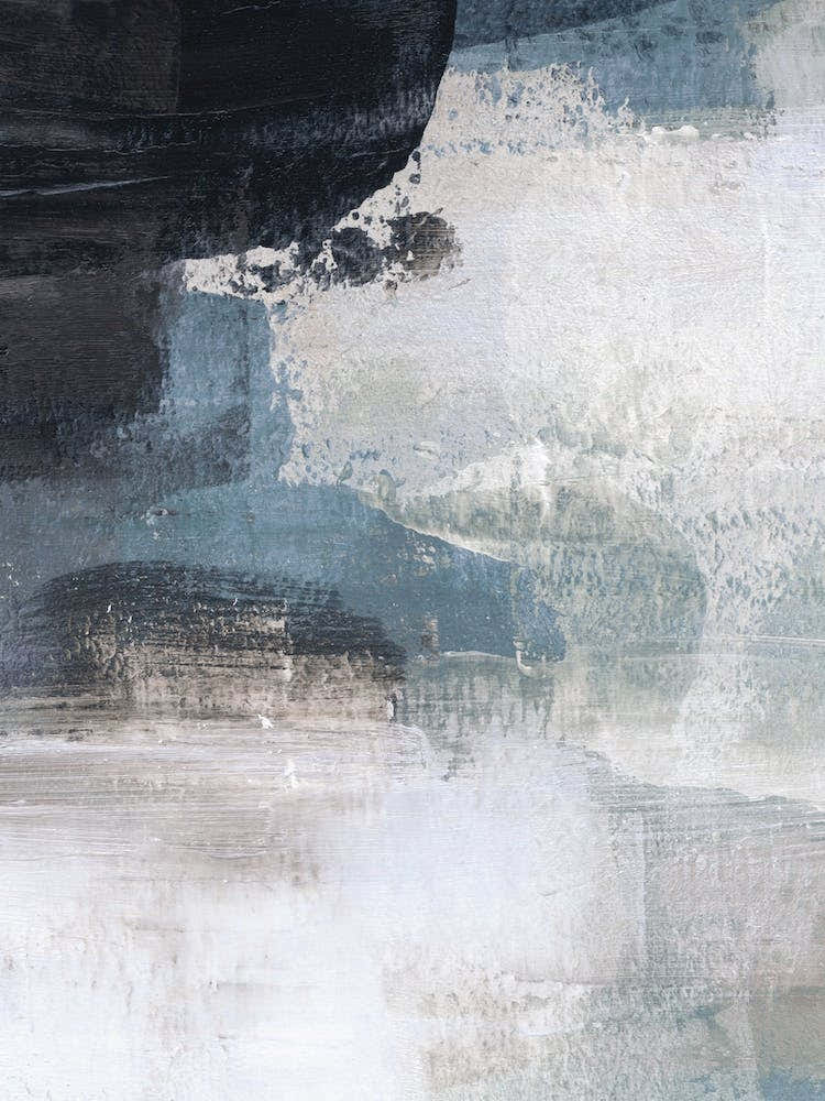 Blue Cream 1 Black & White