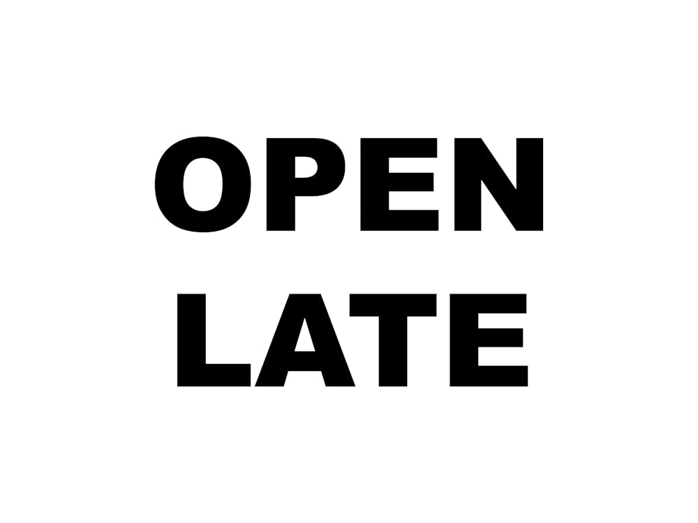 Open Late In White Office