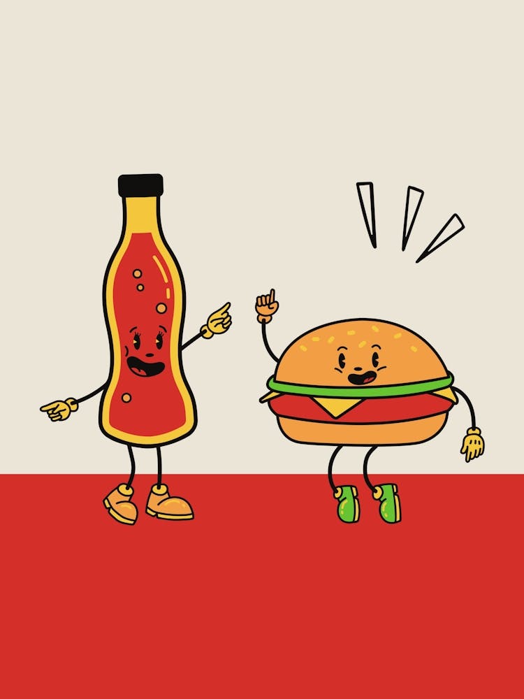 Burger And Sauce