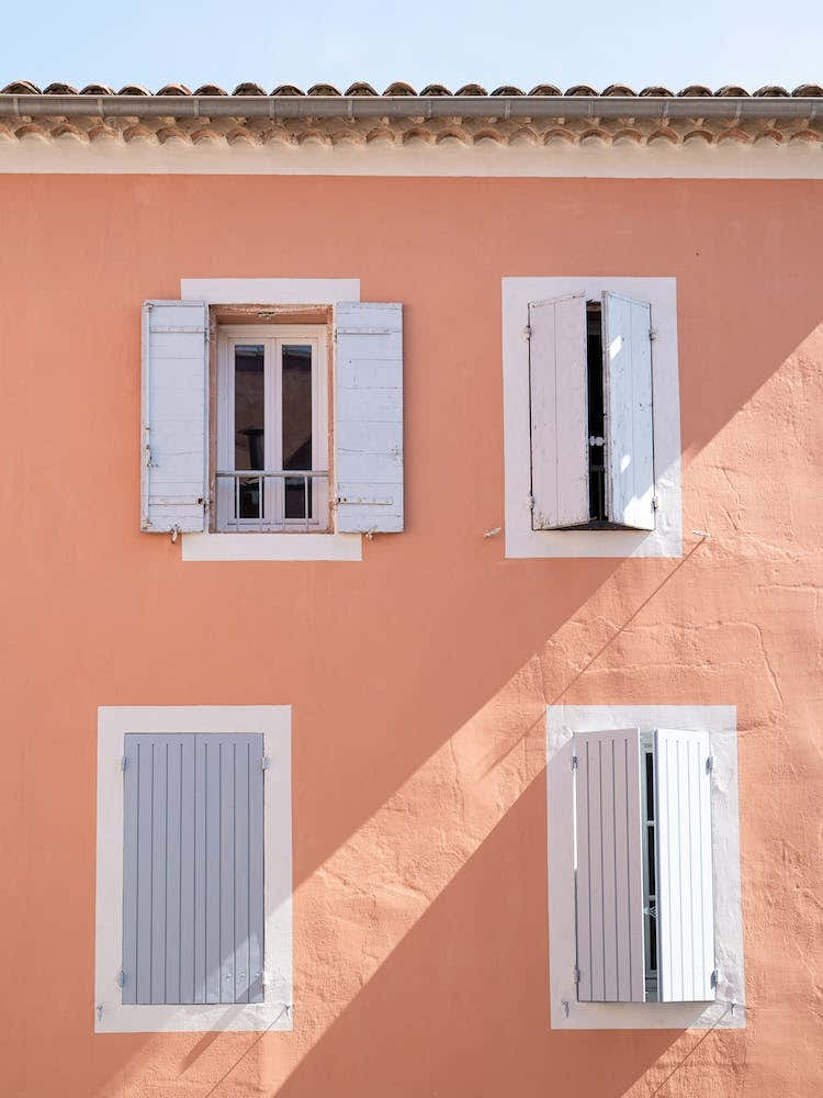 Colorful French Building