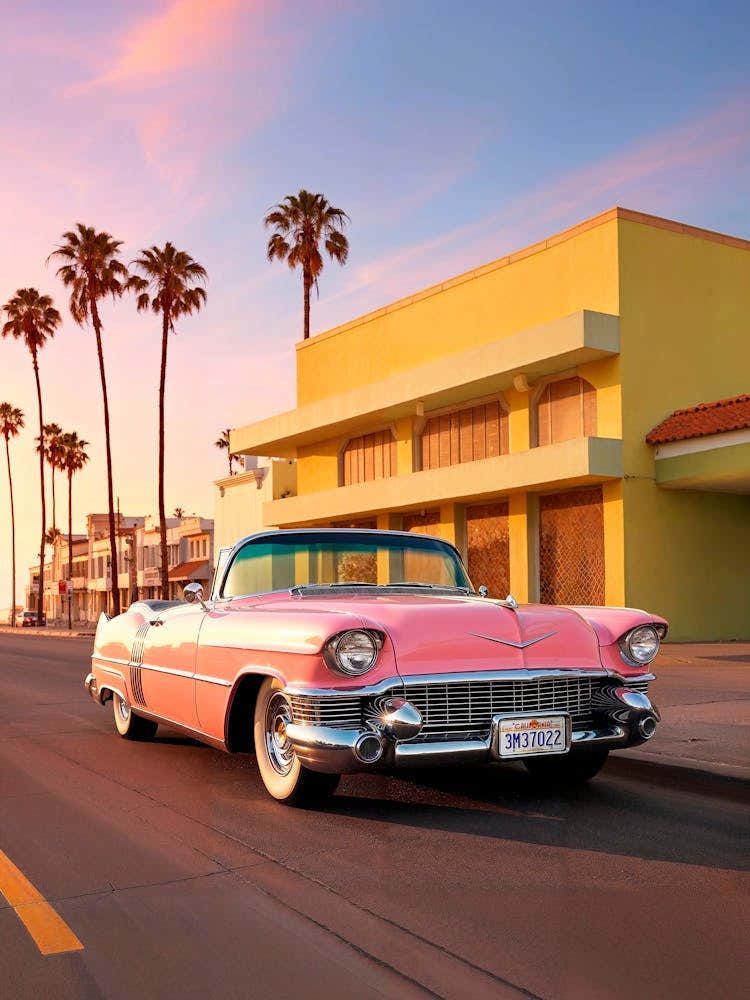 California Dreaming - L.A Pink Cadillac