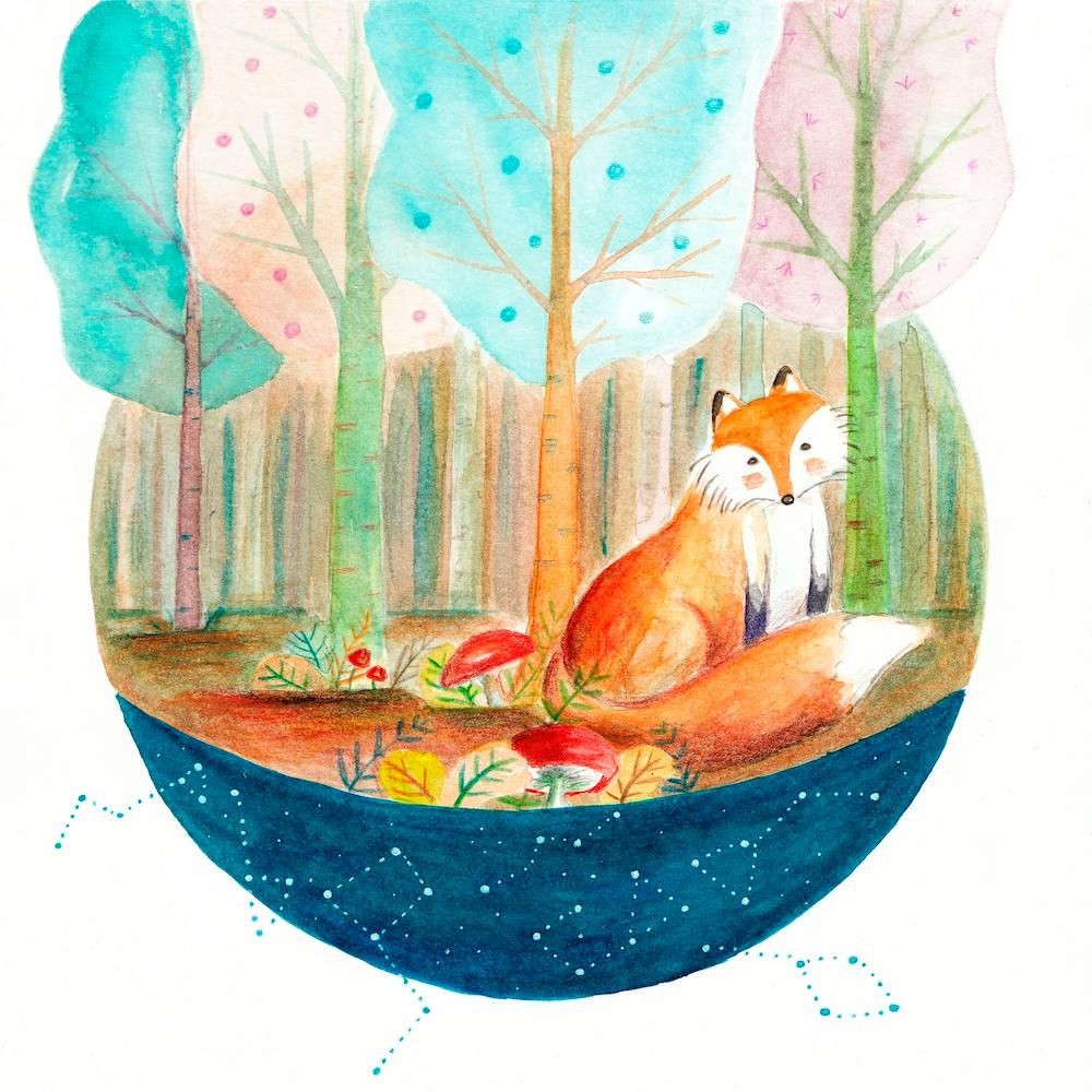 Fox And Whale 1