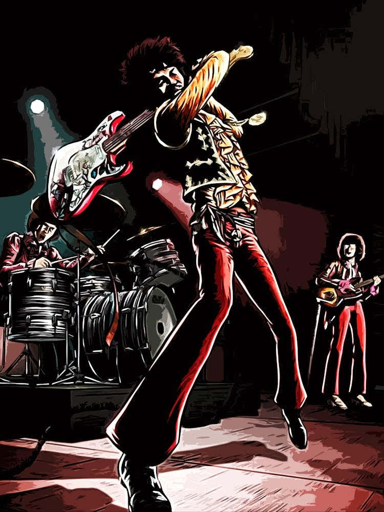 Jimi Hendrix guitarist