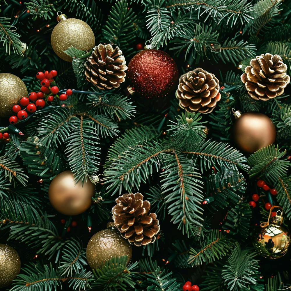 Christmas Tree Background 1