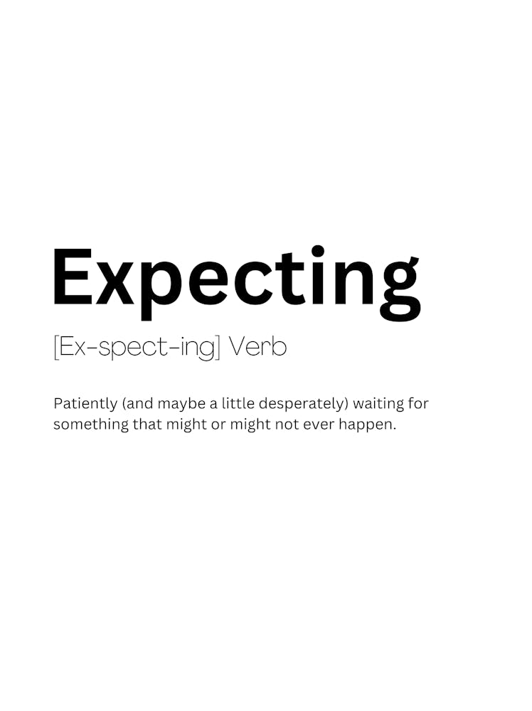 Expecting Definition Meaning
