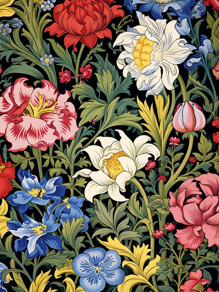William Morris Flowers 5