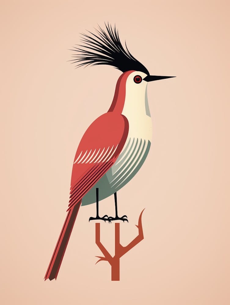 Minimalist Roadrunner 2 Illustration