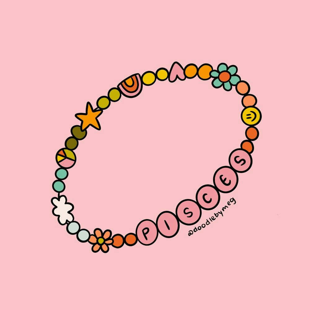 Pisces Friendship Bracelet