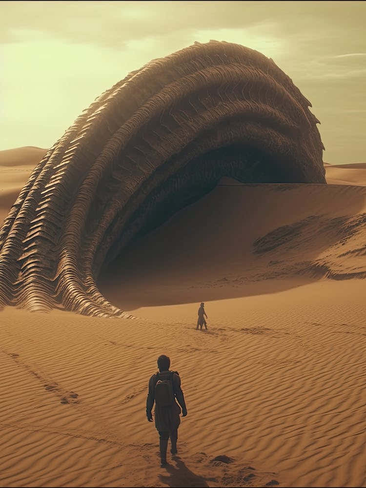 Dune Sand Desert Building 12