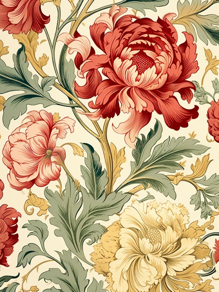 Floral Wallpaper Pattern 9