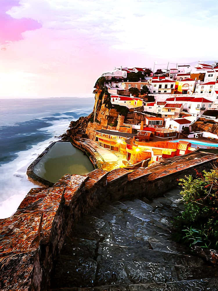 Azenhas Do Mar, Sintra, Portugal