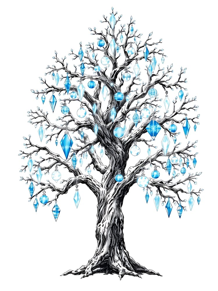 Christmas Tree With Ornaments