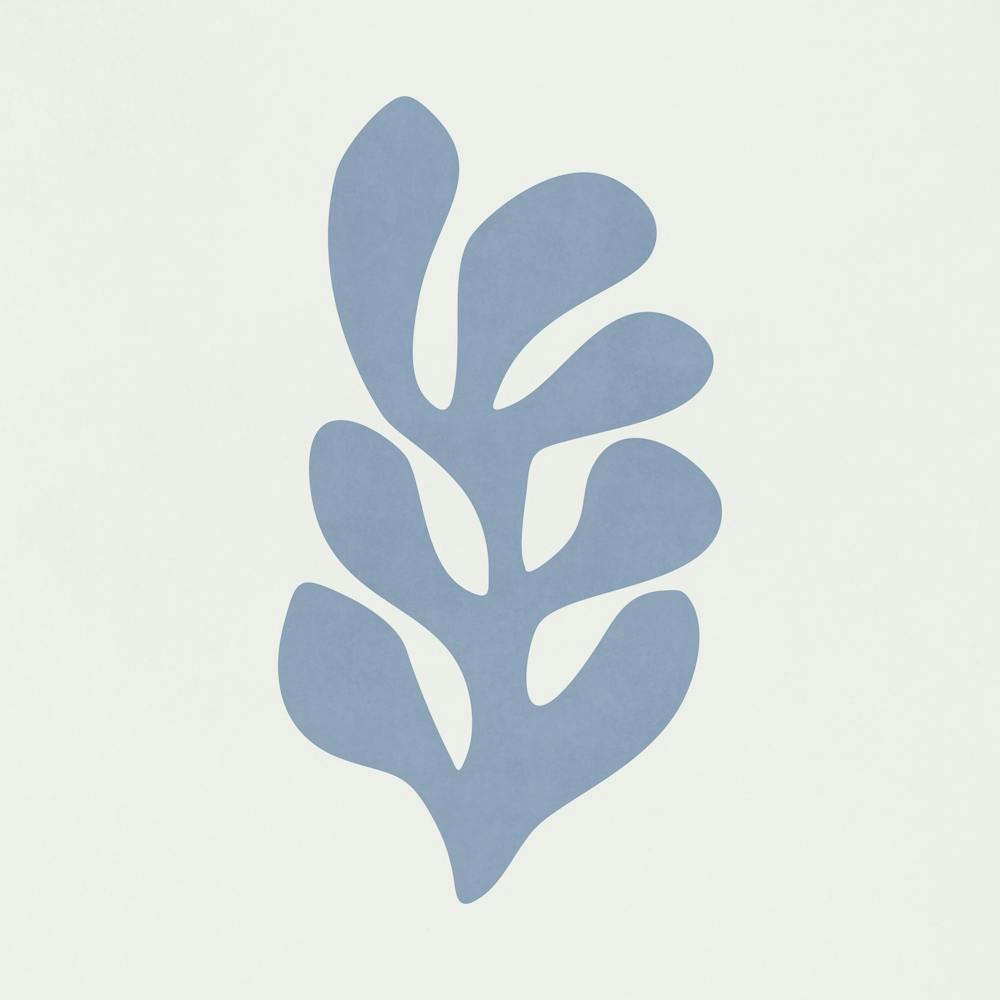 Matisse - Blue Leaf 02