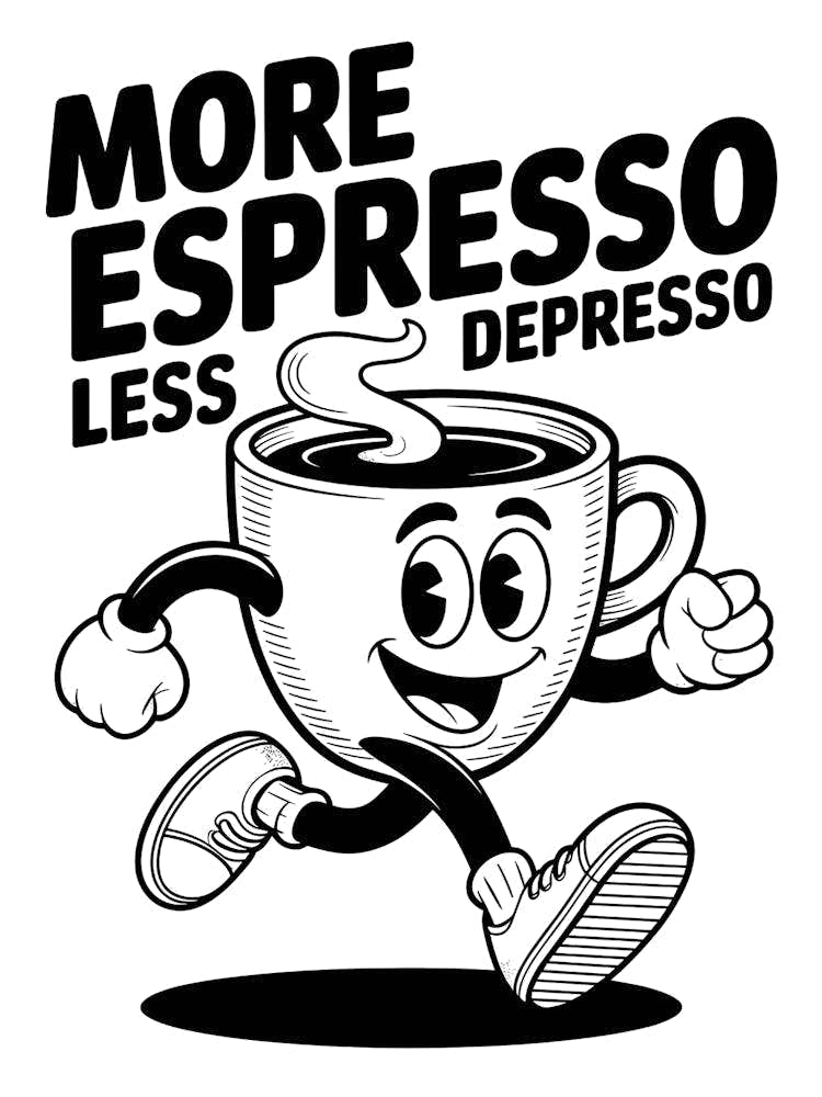 More Espresso Less Depresso