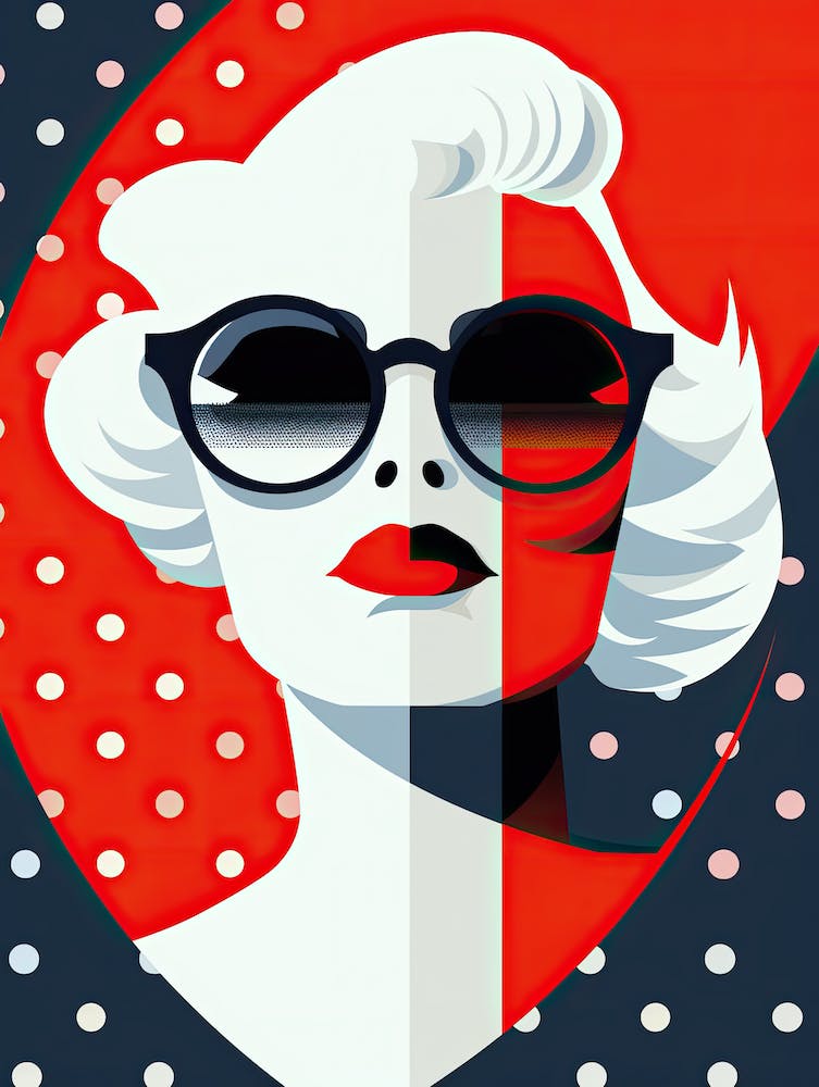 Vibrant USA Pop Art Icons