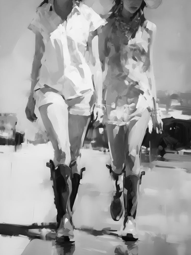 Two Women In Boots