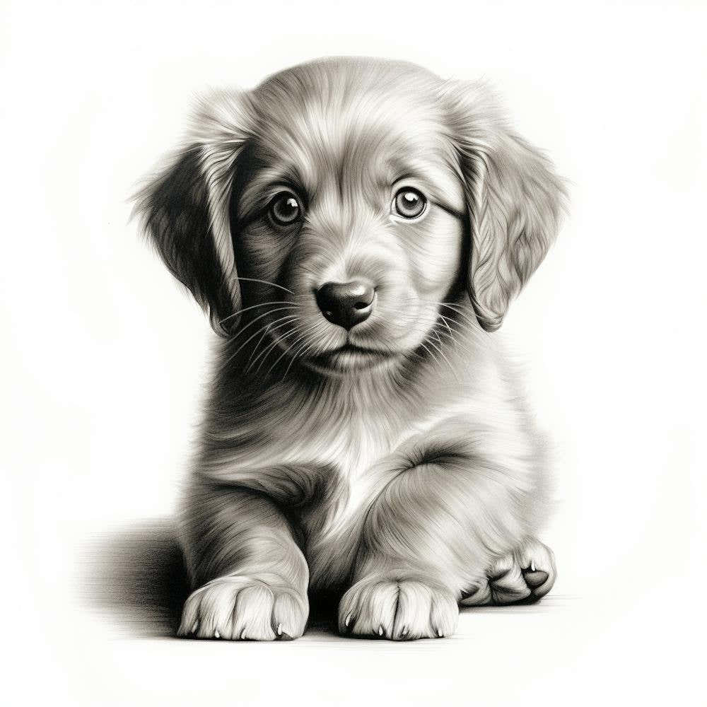 Puppy Drawing