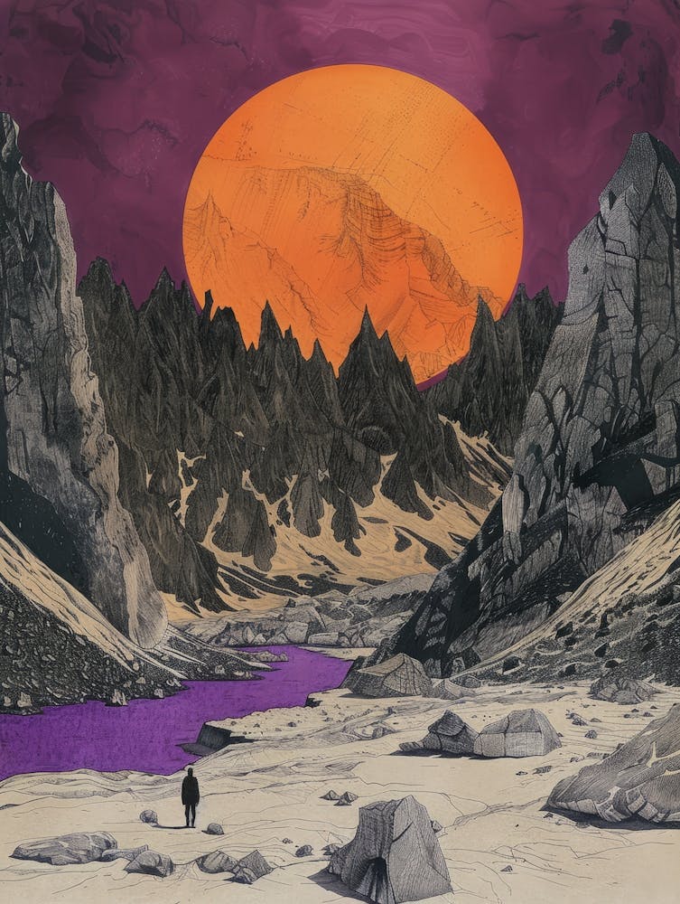 Man In The Mountains 1