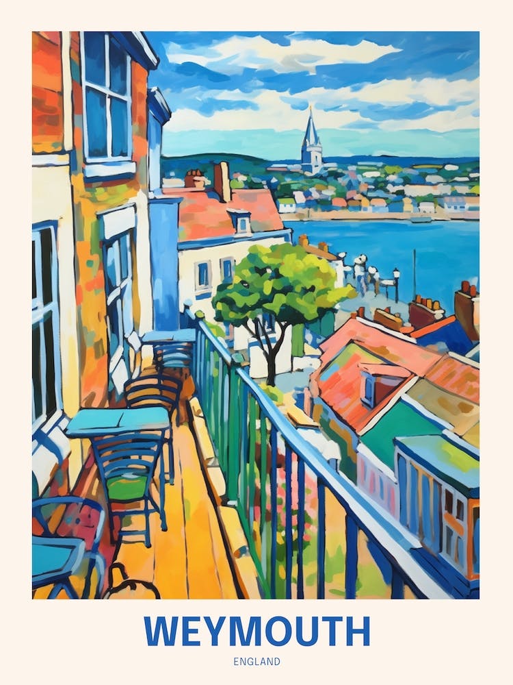 Weymouth England Uk Travel Poster