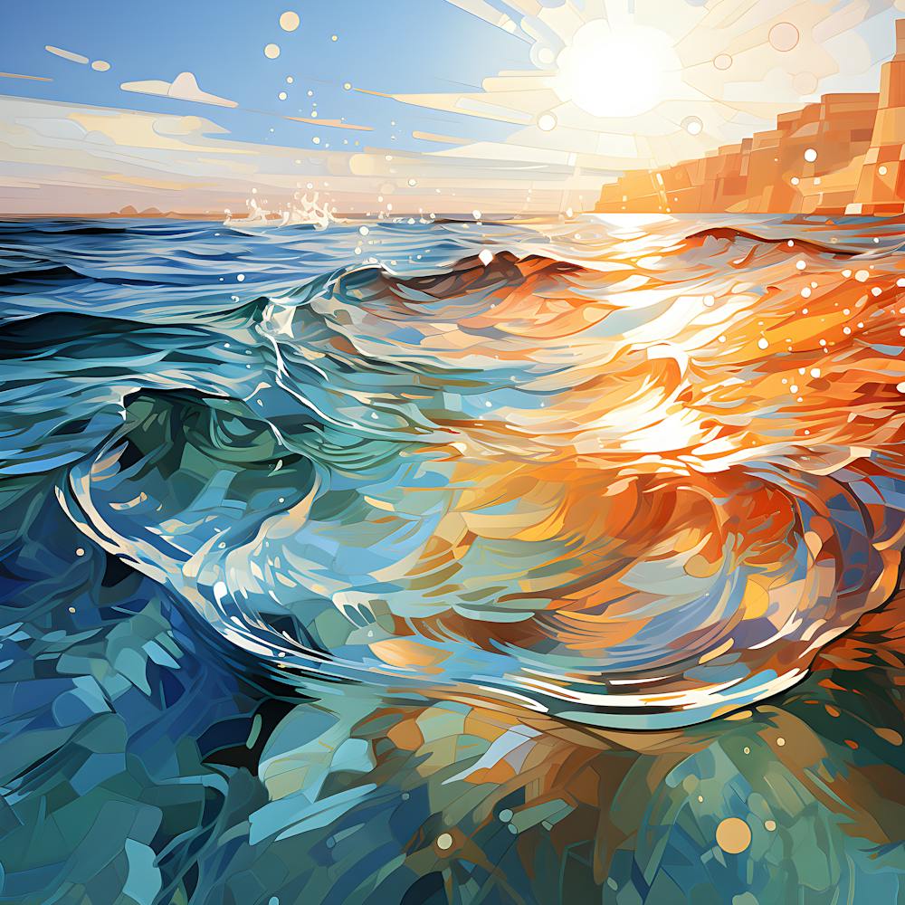 Artistic Shores: Modern Beach Landscapes