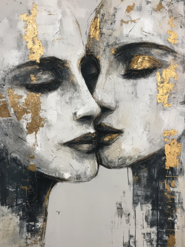 Two Women Kissing 54