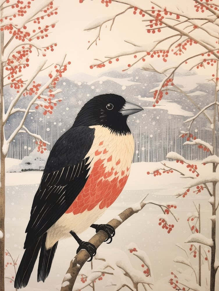 Bird Illustration Raven 4