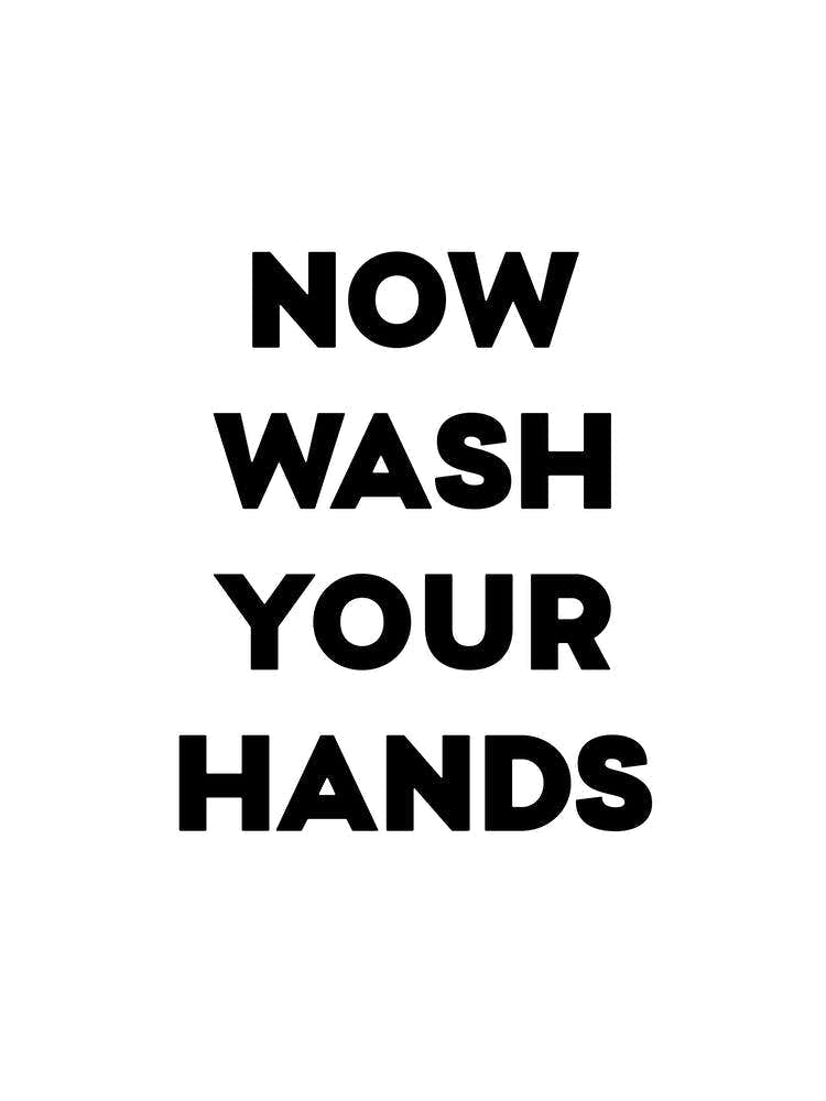 Now Wash Your Hands Light