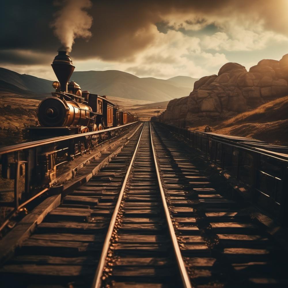 Steampunk railroads